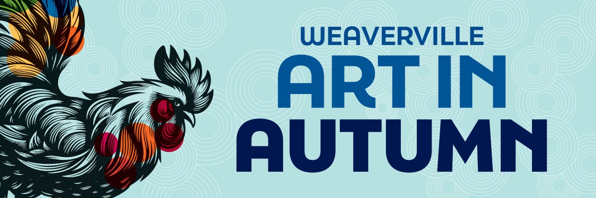 Weaverville Art in Autumn festival — 19th annual outdoor arts and crafts festival, September 19, 2026